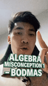 Algebra Misconception Series - Episode 1 (Meddling with Squared Brackets)